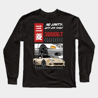 3000GT JDM Car Long Sleeve T-Shirt